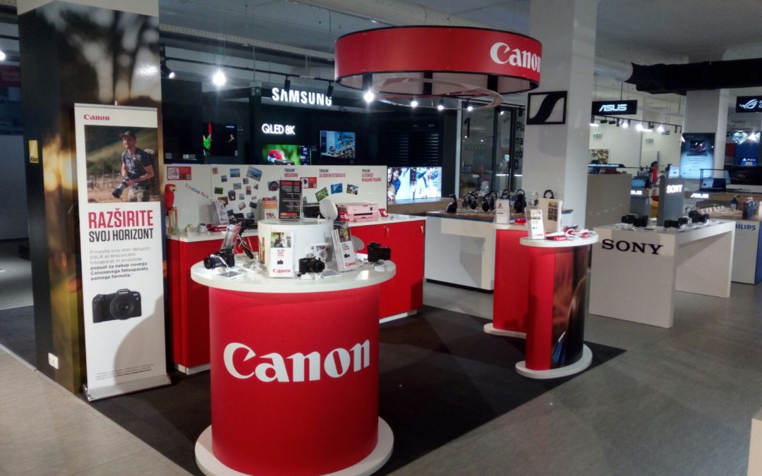 Shop-in-shop Canonu v Lublani